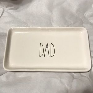 Rae Dunn DAD tray plate 9 x 5